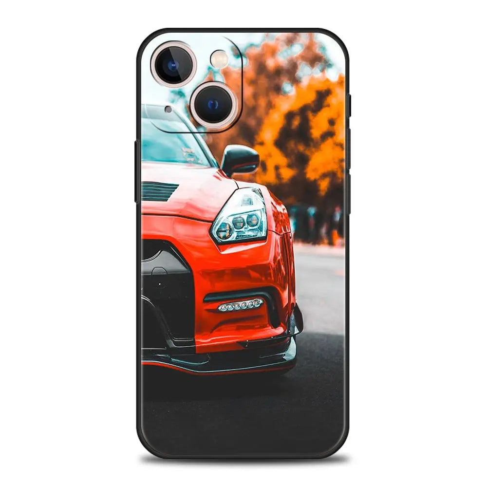 Suitable for iPhone 15 Japanese blue red JDM sports car phone case eprolo