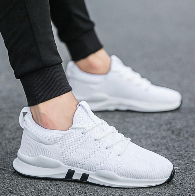 Men's Shoes Lightweight Sports Shoes Breathable Non-slip Casual Shoes Adult Shoes Zapatillas Hombre Black eprolo