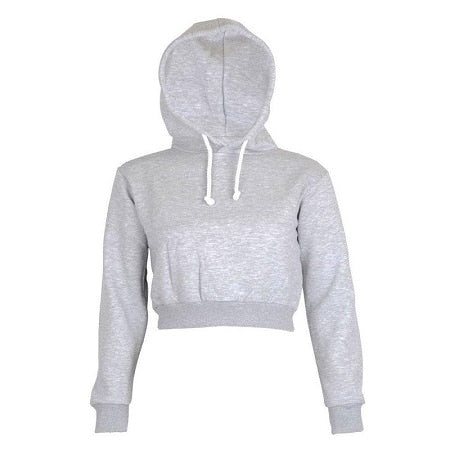 Autumn Women Hoodies Solid Crop Hoodie Long Sleeve Jumper Hooded Pullover Coat Casual Sweatshirt Top Sudaderas eprolo