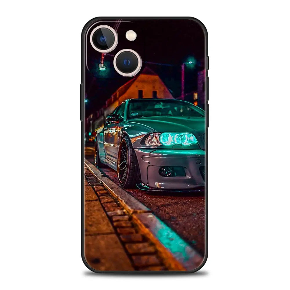 Suitable for iPhone 15 Japanese blue red JDM sports car phone case eprolo