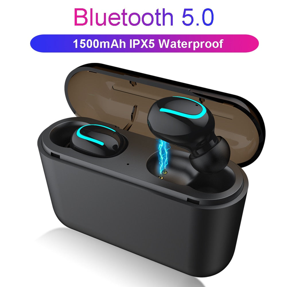 Bluetooth 5.0 Earphones TWS Wireless Headphones Blutooth Earphone Handsfree Headphone eprolo