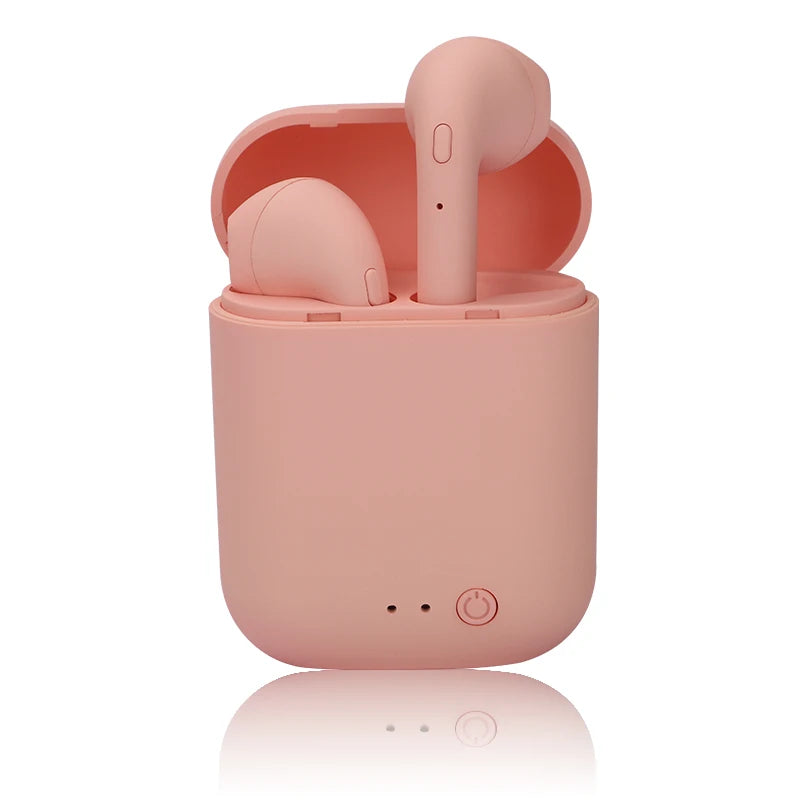 Mini-2 TWS Wireless Earphones Bluetooth 5.0 Earphone TWS Matte Macaron Earbuds With Mic Charging Box Headset Wireless Headphones eprolo