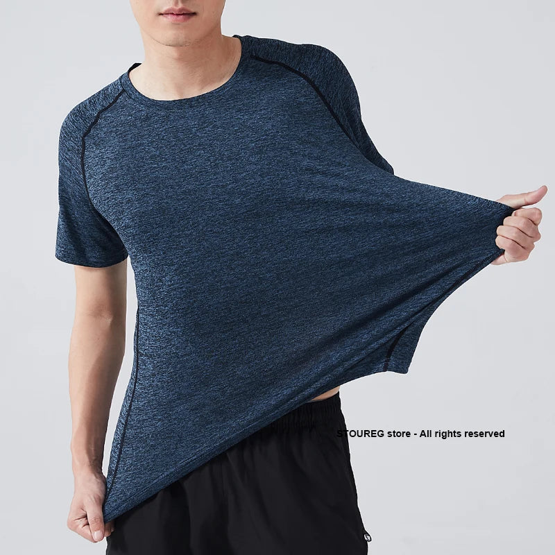 Men's Running T-Shirts, Quick Dry Compression Sport T-Shirts, Fitness Gym Running Shirts, Soccer Shirts Men's Jersey Sportswear eprolo