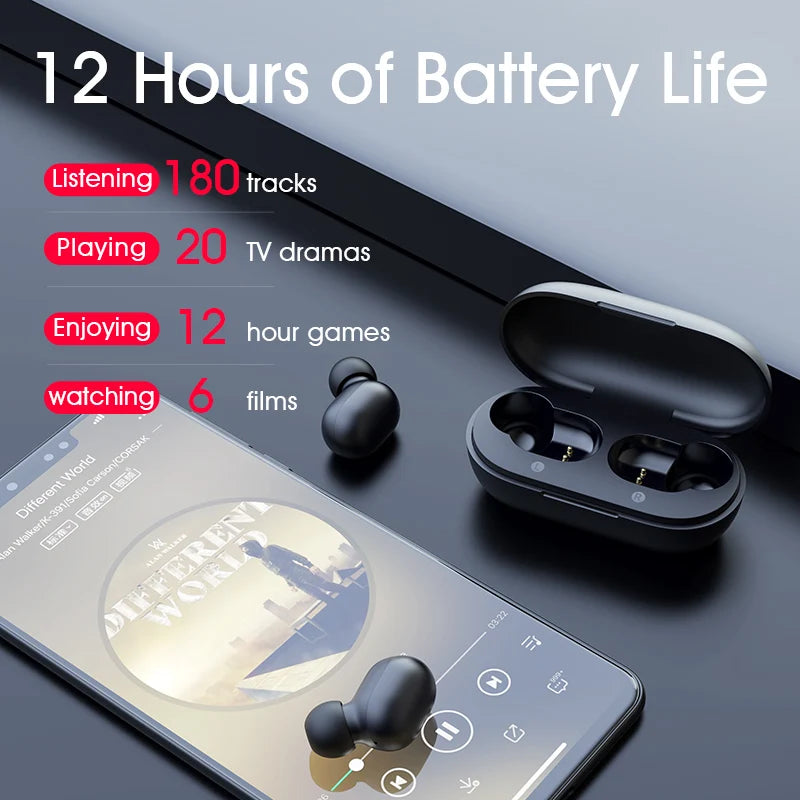 Haylou GT1 TWS Fingerprint Touch Bluetooth Earphones, HD Stereo Wireless Headphones,Noise Cancelling Gaming Headset eprolo