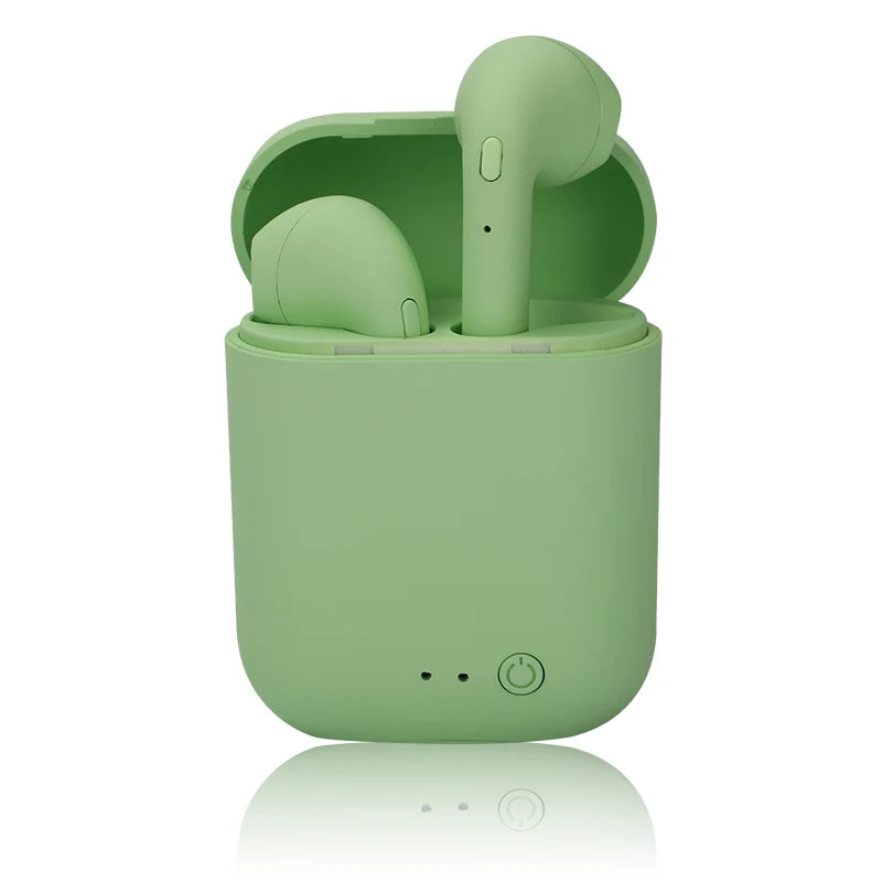Mini-2 TWS Wireless Earphones Bluetooth 5.0 Earphone TWS Matte Macaron Earbuds With Mic Charging Box Headset Wireless Headphones eprolo